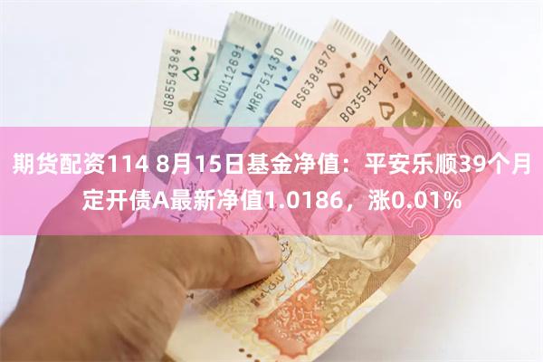 期货配资114 8月15日基金净值：平安乐顺39个月定开债A最新净值1.0186，涨0.01%