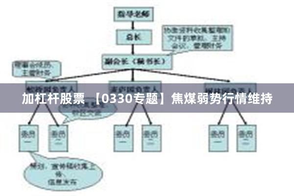 加杠杆股票 【0330专题】焦煤弱势行情维持