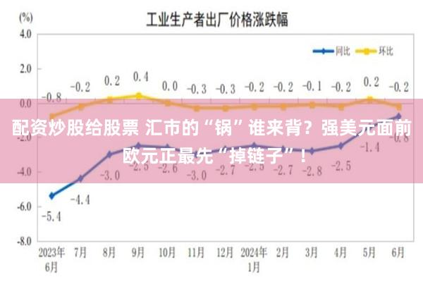 配资炒股给股票 汇市的“锅”谁来背？强美元面前 欧元正最先“掉链子”！